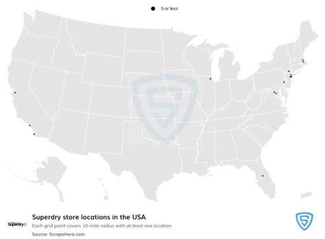 All Superdry Locations in United States.